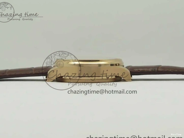 MIROTIME 0217 Portuguese Tourbillon IW5046 RG ZF Best Edition White Dial on Brown Leather Strap UrbanStyle 7144